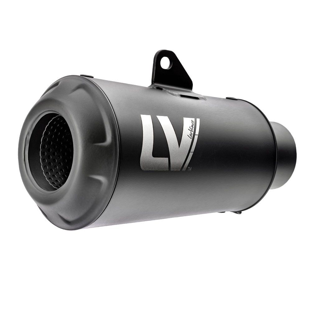 Escape LV-10 negro homologado BENELLI Leoncino 800 2022-